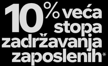 10% increase retention rates